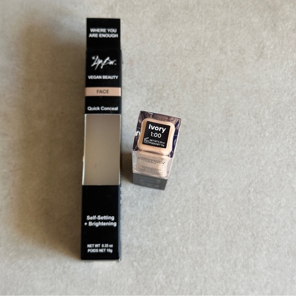 The Lip Bar Quick Conceal Caffeine Concealer - Ivory Self-Setting & Brightening - Picture 2 of 4